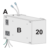 All-o-Matic Power Supply Box Cover | B