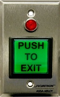Securitron Illuminated Exit Push Button