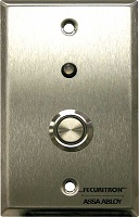 Securitron Illuminated Green Push Button