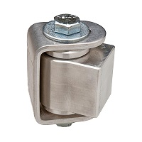 D&D Adjustable Vehicle Gate Hinge | Aluminum