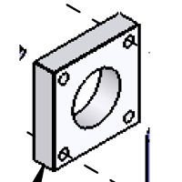 Doorking Spacer Pillow Block Bearing