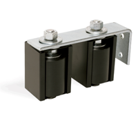 Doorking Double Guide Roller w/Pinch Guard | 3