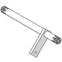Doorking Splined Shaft Assy | 1601
