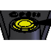 Doorking Magnetic Sensor Switch | Yellow