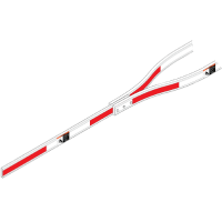 Doorking 20' 3-Piece Arm | Wood