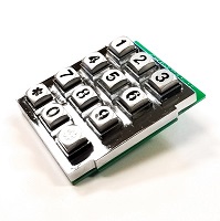 Doorking Lighted Keypad | 10 Pin | Green Backlit