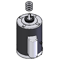 Doorking Motor | 1HP Triple Pulley