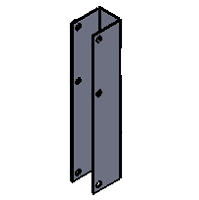 Doorking Idler Bracket | Right
