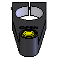 Doorking Limit Switch Bracket | Lower