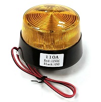 Amber Strobe Light