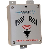 Siren Activated Gate