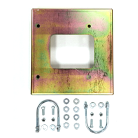 HySecurity Post Mount Plate & Hardware
