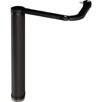 Locinox Pedestrian Gate Operator - Articulated | Black