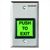 Seco-Larm Illuminated Exit Push Button