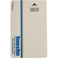 SecuraKey Touch Plate Card | Sequential
